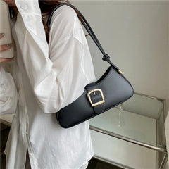 Solid Small Bag Crossbody Texture Summer Shoulder Underarm Bag