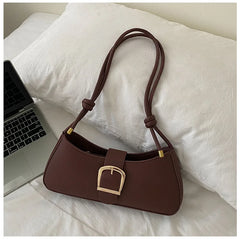 Solid Small Bag Crossbody Texture Summer Shoulder Underarm Bag