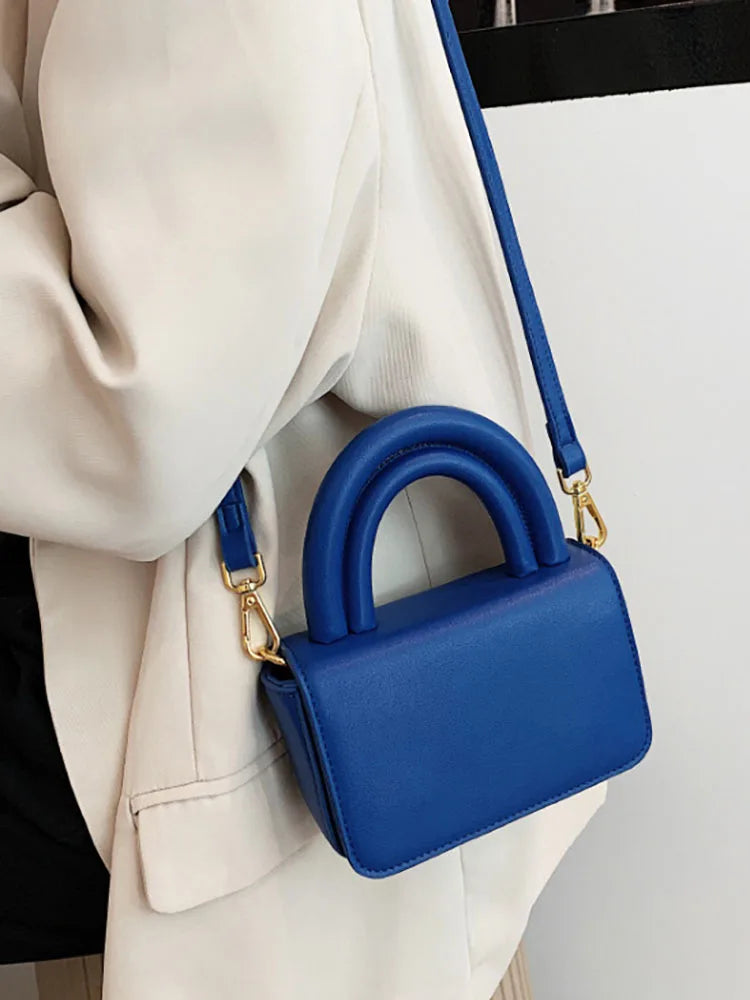Women's Shoulder Bag Top Handle Pu Leather