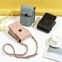 Women's Shoulder Bag Vertical Large Capacity PU Crossbody Bag