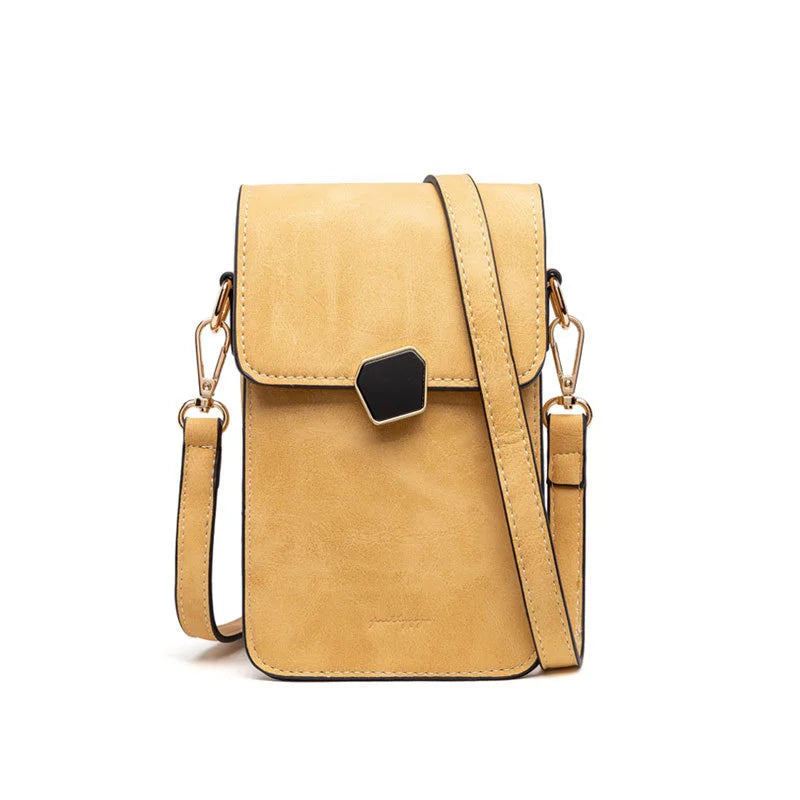 Women's Shoulder Bag Vertical Large Capacity PU Crossbody Bag