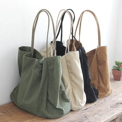 Women's Canvas Tote Bag Shoulder Bag High-capacity Large Capacity