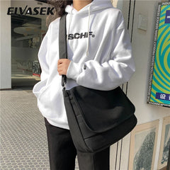 Canvas Women's Shoulder Bag Crossbody Casual Student Bookbag