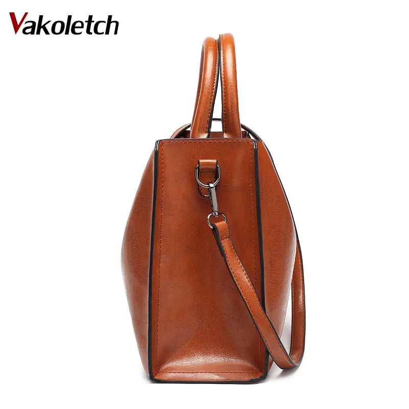 Women's Leather Totes Bag Handbag Embossed Flower KL218