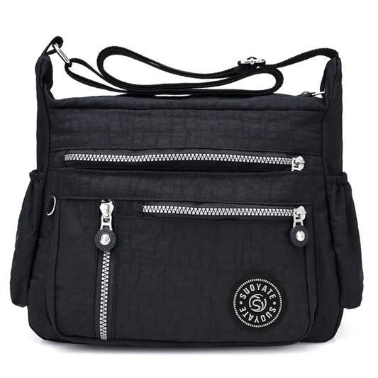 Women's Shoulder CrossBody Bag Nylon Tote Mother Purse Bolsas