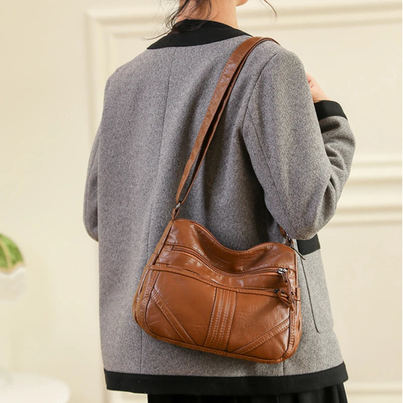Small Crossbody Bags for Women Pu Leather Lady Purse Cell Phone Bag