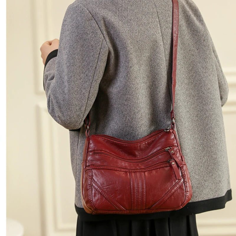 Small Crossbody Bags for Women Pu Leather Lady Purse Cell Phone Bag