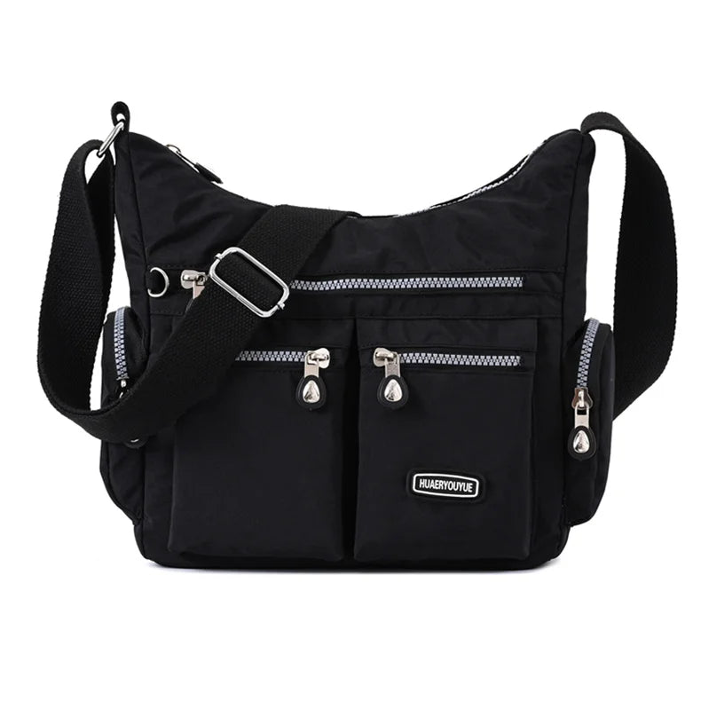 Light Nylon Women's Travel Handbag Crossbody Messenger Bag