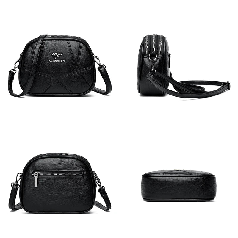 Women's Leather Shoulder Bag Small Handbag
