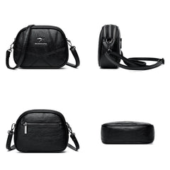 Women's Leather Shoulder Bag Small Handbag