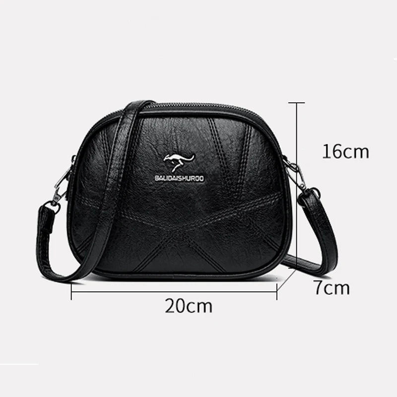 Women's Leather Shoulder Bag Small Handbag