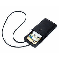 Small Leather Shoulder Crossbody Bag Bee Touch Screen Phone Purse