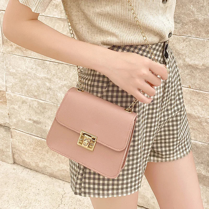 Women's Small Messenger Bag Classic Shoulder Bag Satchel Handbags