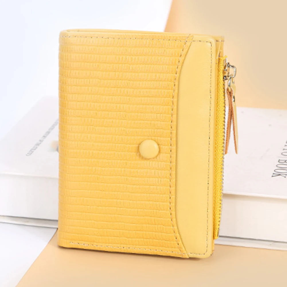 Women's Small Purse Perfect Wallet Large Capacity Clutch Bag with Zippered