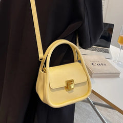 Women's Small Shoulder Bag Soft Leather Crossbody Flap Handbag