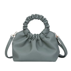 Women's Solid Casual Handbag Lady's Cloud Bag Versatile Cross Body Bag