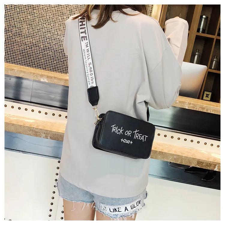 Women's Square Bag Shoulder Messenger Mini Small Square Bag