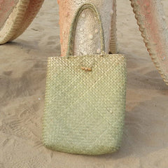 Women's Straw Woven Beach Bag Large Capacity Shoulder Bag