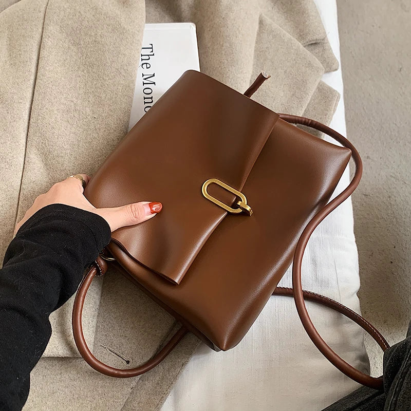 Women's Temperament Square Bag Winter All-match Handbags Female