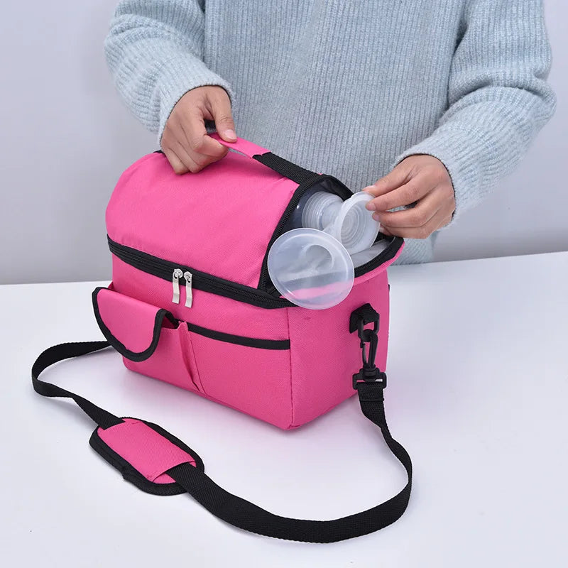 Large-Capacity Thermal Lunch Bag Waterproof Tote Box