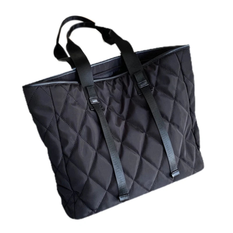 Women's Tote Bags Autumn Winter Lady Shoulder Bag High Nylon Handbags