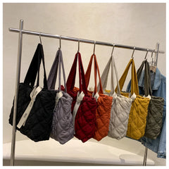 Women's Large Canvas Tote Bag Winter Shoulder Handbag