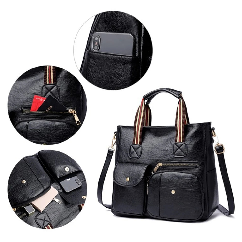 Women's Tote Bag Shoulder Bag Large Capacity Messenger Crossbody Bag