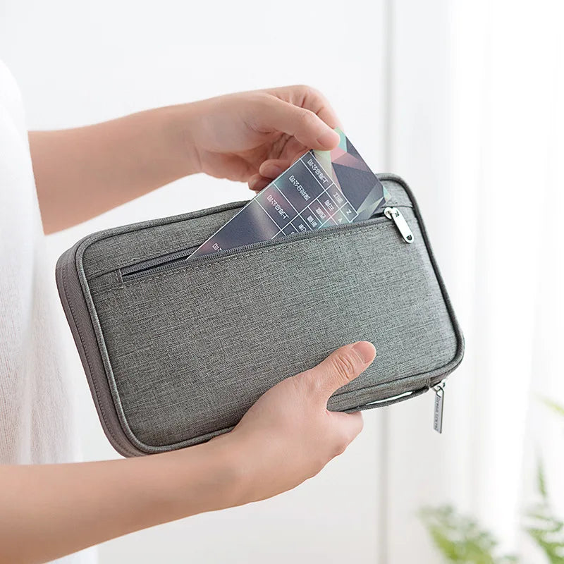 Waterproof Family Passport Holder Organizer Case