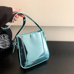 Women's Brightening Leather Shoulder Bag