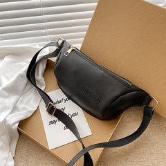 Women's Leather Waist Bag Bananas Shoulder Bags