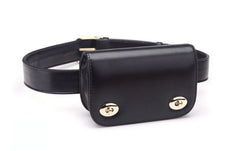 Women's Waist Bag Fanny Pack High PU Leather Belt Cell Phone Purse