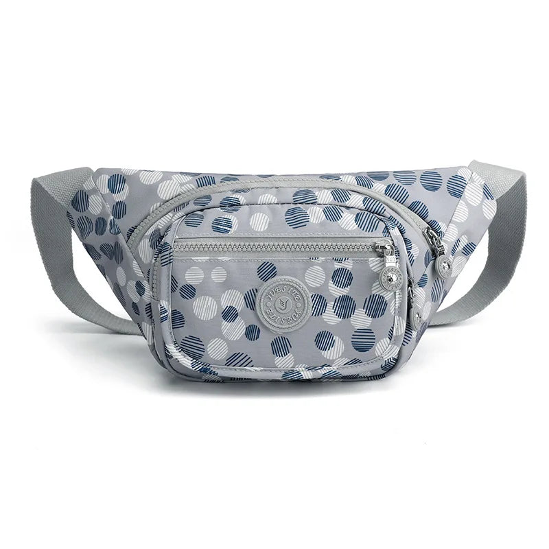 Women's Nylon Waist Bag Crossbody Fanny Pack Hip Purse