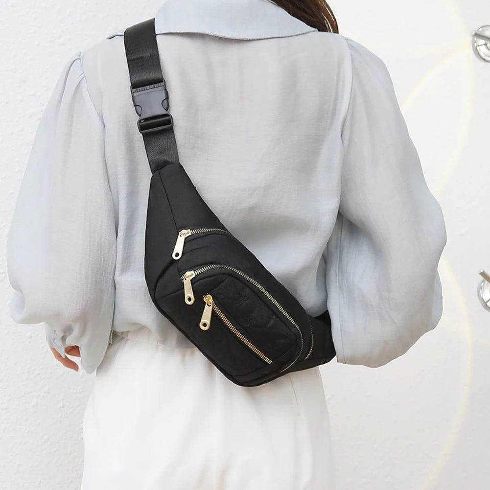 Waterproof Waist Bag Chest Crossbody Fanny Pack