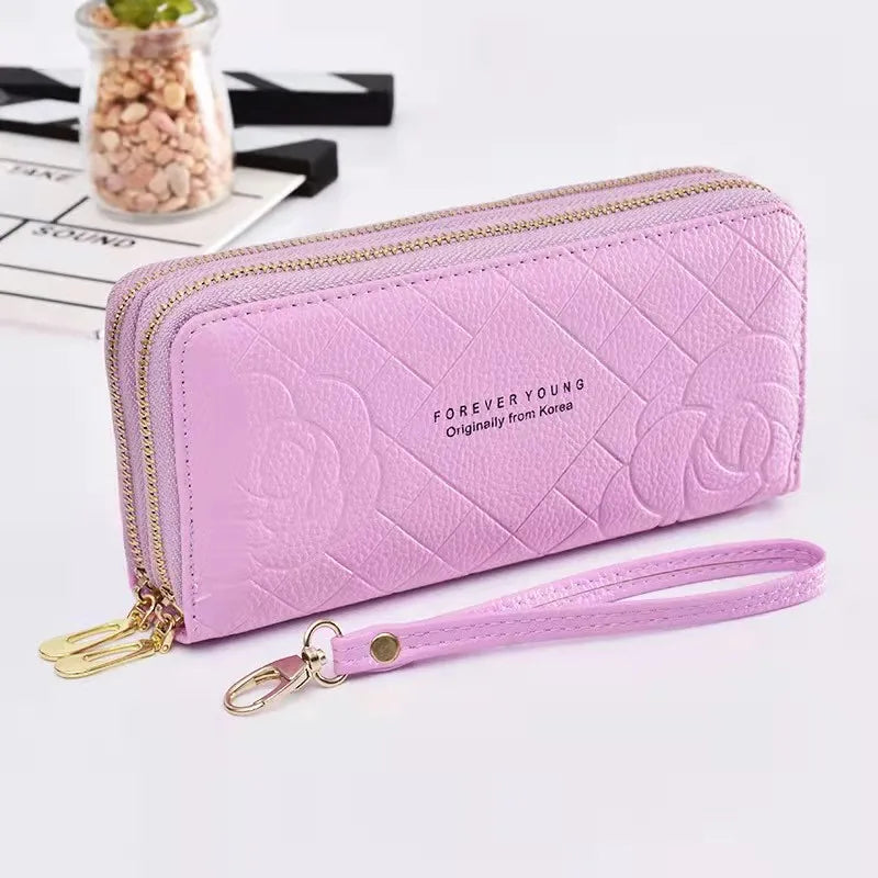 Women's Wallet Ladies Mobile Phone Bag Long Printing Clutch Bag