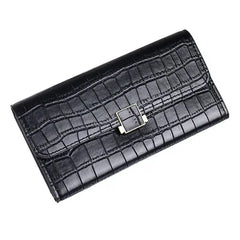 Women's Long Hand Wallet PU Multi-card Slot Large-capacity