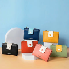 Women's Small Wallet Short Purse Card Holder Change Bag