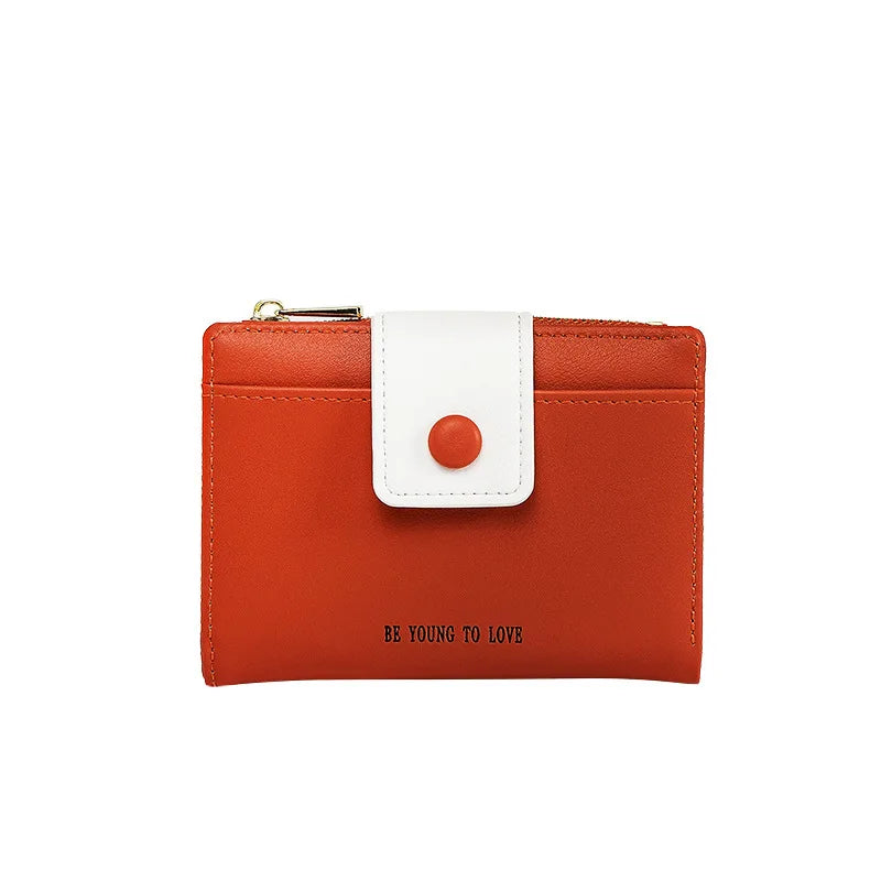 Women's Small Wallet Short Purse Card Holder Change Bag