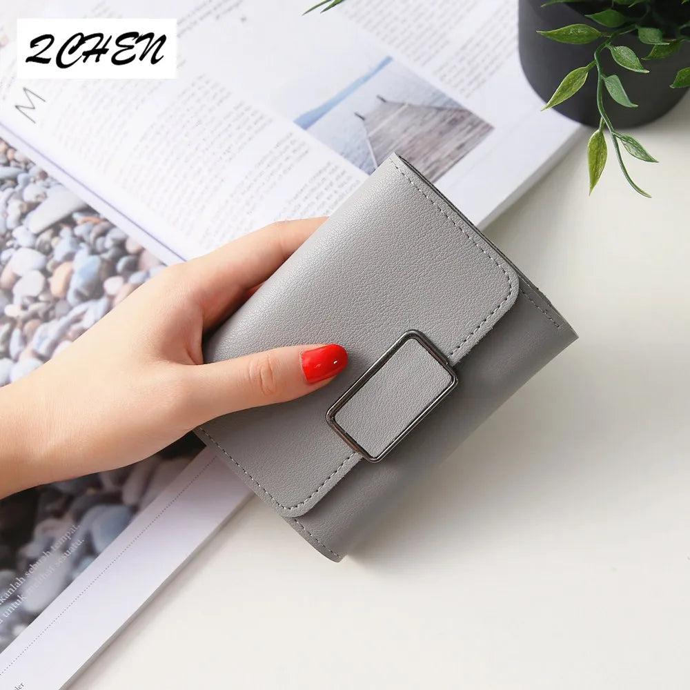 Small Casual Wallet Female Short Mini All-match Students Purse Love Small Wallet