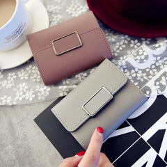 Small Casual Wallet Female Short Mini All-match Students Purse Love Small Wallet