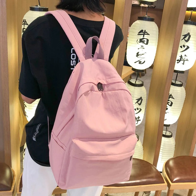Women's Waterproof Backpack Ladies Shoulder Bag School Bag