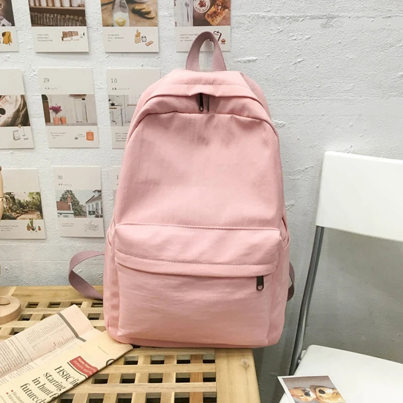 Women's Waterproof Backpack Ladies Shoulder Bag School Bag