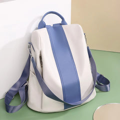 Women's PU Leather School Backpack Large Capacity Casual Backpack