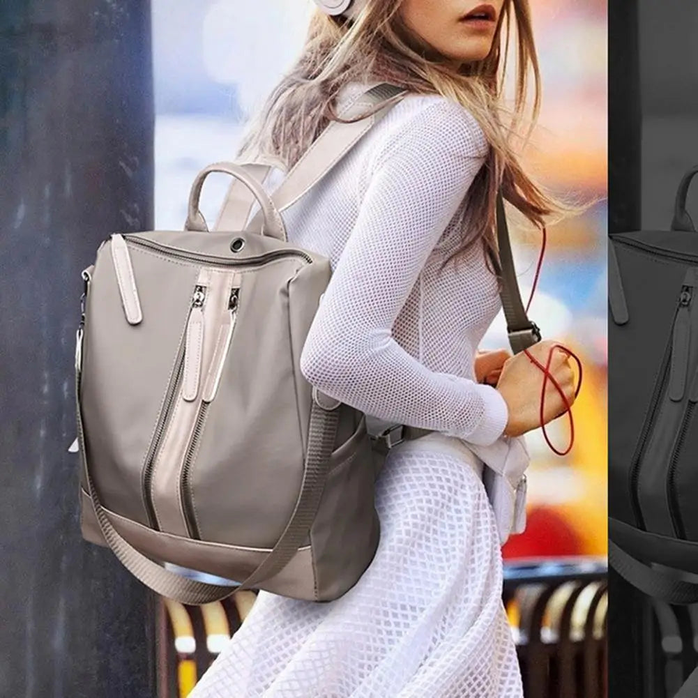 Casual Outdoor Waterproof Women's Backpack Handbag