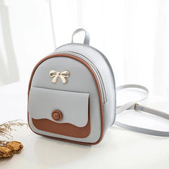 Casual Contrast Shoulder Strap Women's Multi-function Bag