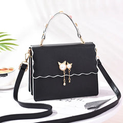 Cat Ear Pendant Shoulder Bag for Women