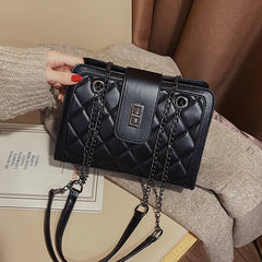 Women's Embroidery Chain Bag Hand-held Single Shoulder Messenger Bag