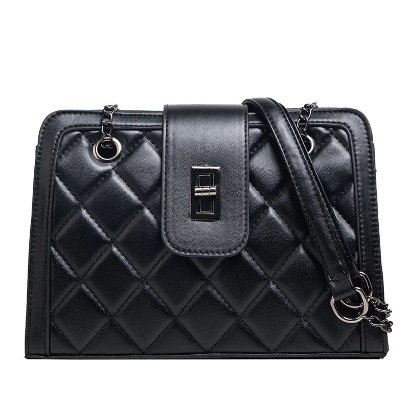 Women's Embroidery Chain Bag Hand-held Single Shoulder Messenger Bag