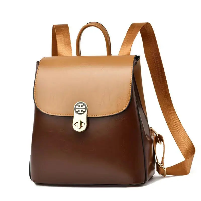 Women's High-Capacity Schoolbag Backpack for College Students