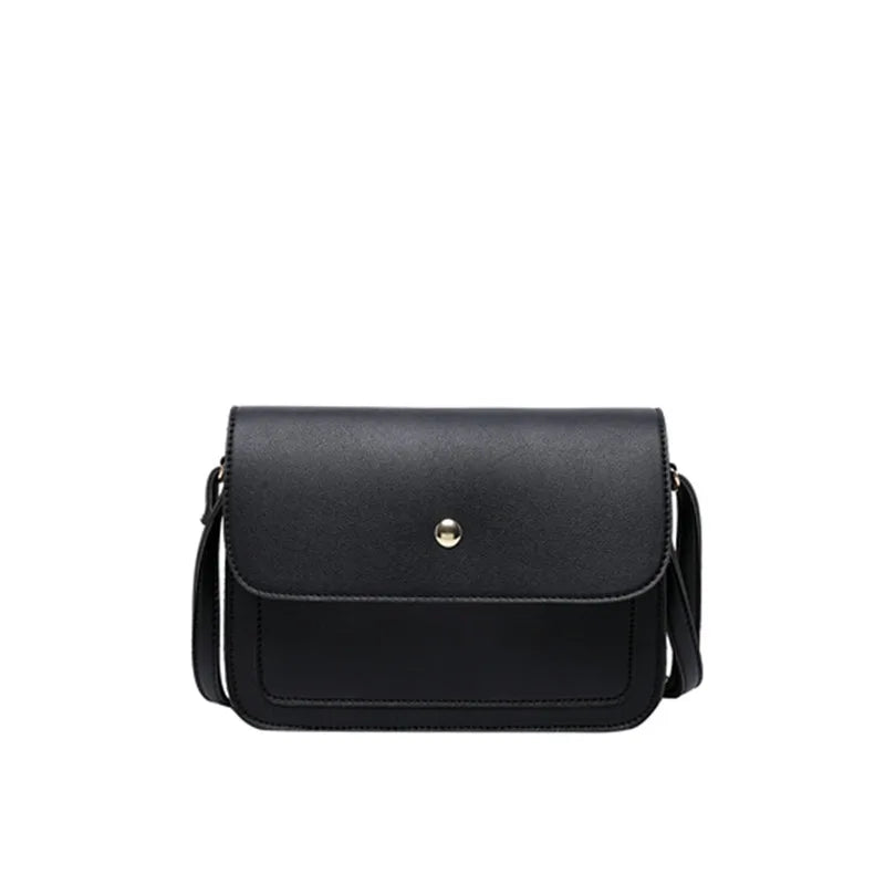 PU Leather Small Square Bag Women's Shoulder Messenger Mini Bag