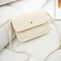 PU Leather Small Square Bag Women's Shoulder Messenger Mini Bag